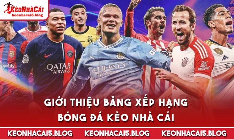 gioi thieu bang xep hang bong da keo nha cai Giới thiệu Bảng Xếp Hạng bóng đá Kèo Nhà Cái